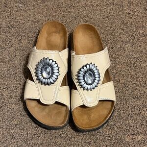 BIRKENSTOCK BETULA
250 SHINY BEIGE
SANDATS US 7